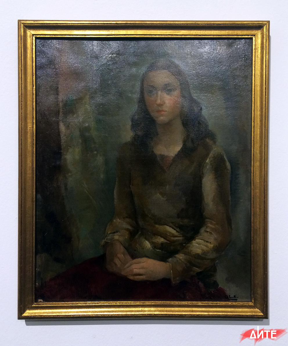 Retrato (sin fecha) de Ana Cortés, alumna de Grigoriev y primera mujer en recibir el Premio Nacional de Arte en 1974.